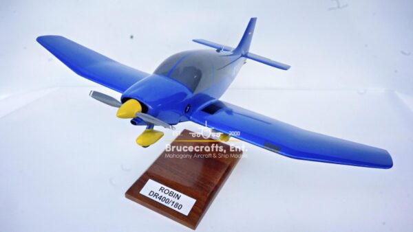 Robin DR400 Aircraft with detailed craftsmanship.